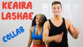 Keaira LaShae Collabs With The Fitness Marshall [upl. by Ahsieni965]