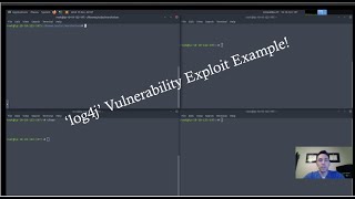 JNDI log4j Vulnerability Exploit Use Example [upl. by Kaylee12]