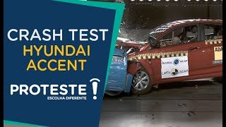 Crash Test Hyundai Accent [upl. by Palecek]