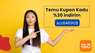 📌 Temu Kupon Kodu acs646908 ⌛️ Temu İndirim Kuponu 100 çalışıyor [upl. by Ylas]