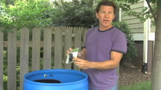 How to Install a Rain Barrel Garden Part 1 [upl. by Yaluz]