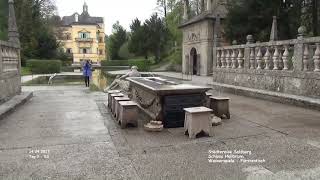 Fürstentisch  Wasserspiele  Schloss Hellbrunn  Salzburg [upl. by Olenta]