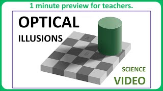 1 minute preview of quotIntro to optical illusions part 1quot educational video [upl. by Labanna]