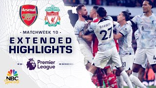 Arsenal v Liverpool  PREMIER LEAGUE HIGHLIGHTS  1092022  NBC Sports [upl. by Cole969]