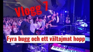 Vlogg 7  Fyra bugg och en komiker [upl. by Floro]