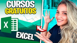 3 CURSOS DE EXCEL GRATUITOS COM CERTIFICADO  Do básico ao avançado  Mari Rel [upl. by Naujat884]