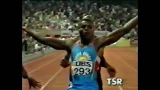 1993 Lausanne GP  Mens 200m  Carl Lewis vs Michael Johnson [upl. by Katti]