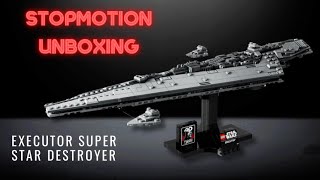 Executor super star destroyer lego unboxing [upl. by Floro]