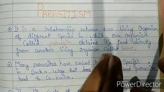 Parasitism  population interaction  class 12 in hindi [upl. by Winnah]