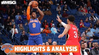 RJ Barrett Scores CareerHigh 35 in Win Over Pelicans  New York Knicks [upl. by Veradis]