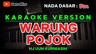 WARUNG POJOK  HJUUN KURNIASIH  KARAOKE VERSION [upl. by Vevine153]