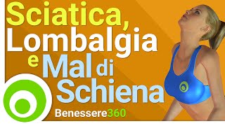 Sciatica Lombalgia e Mal di Schiena Lombare Esercizi Contro il Dolore [upl. by Nalim]