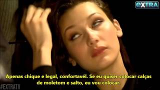 Entrevista de Bella Hadid para Extra LEGENDADO PTBR [upl. by Raychel159]