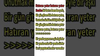 Hatıran Yeter music karaoke [upl. by Other101]