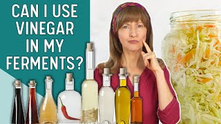 QampA 1 Can I Ferment Vegetables In A Vinegar Brine 2 Can I Add Vinegar To My LactoFermentation [upl. by Hyps]