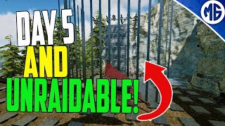 DAY 5 SKIFF UNLOCKED AND FINISHING OFF THE BASE Ark Survival Evolved [upl. by Eihctir]