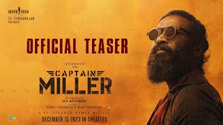 CAPTAIN MILLER Teaser  Dhanush  Shivarajkumar Sundeep Kishan Priyanka Mohan  Arun Matheswaran [upl. by Zoi307]