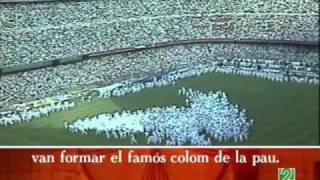 Ceremonia Inaugural del Mundial España 82 en el Camp Nou [upl. by Selym]