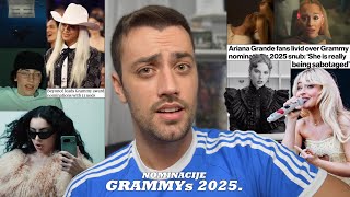 KOMENTARIŠEM GRAMMYs NOMINACIJE 2025 I PREDVIDJAM POBEDNIKE Veliki SNUB  Nenad Ulemek [upl. by Milde]