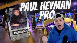 PAUL HEYMAN PRO INSANE FUSION PRO WarGames Finished  WWE Supercard [upl. by Donahoe498]