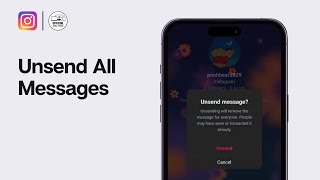 How To Unsend All Messages On Instagram At Once Quick amp Easy [upl. by Adnohsak]