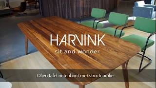 Houten tafel in de olie zetten  onderhoud houten tafel [upl. by Magee]