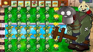 99 REPEATER Zombies ZomPlants Plants vs Zombies Mod Zombotany 2 [upl. by Harehs]