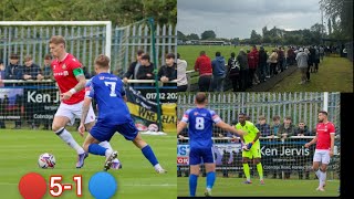 Wrexham vs Hanley Town FC 51  First preseason friendly match Full match review [upl. by Tager]