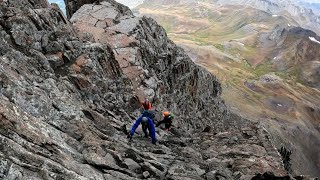 Colorado 14er Wetterhorn Peak  Southeast Ridge Route [upl. by Senoj687]