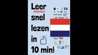 Leer snellezen in 10 min [upl. by Niknar402]