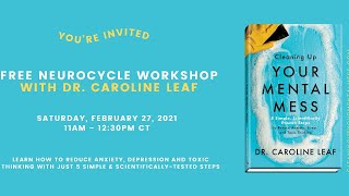 NeuroCycle Workshop with Dr Caroline Leaf [upl. by Edmonds212]