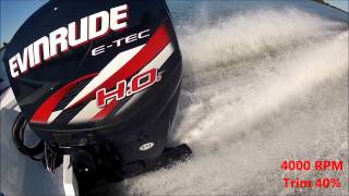 Evinrude ETec 150 HO WOT [upl. by Hull872]