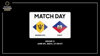 Barbados vs Haiti  Concacaf Qualifiers  Road to 2026 [upl. by Meenen]