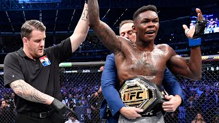 Crowning Moment Israel Adesanya Knocks Out Robert Whittaker to Start Middleweight Reign 👑 [upl. by Ogirdor]