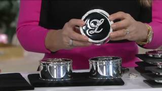 Safekeeper Initial Jewelry Box with Rope Trim by Lori Greiner on QVC [upl. by Ennoira]