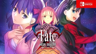 Fate Stay Night Remastered Nintendo Switch Gameplay [upl. by Lynnell169]