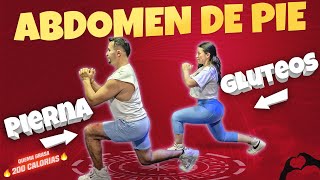 ABDOMEN GLUTEO y PIERNA🔥Reducir cintura y aplanar abdominales en 20 Minutos [upl. by Safire]