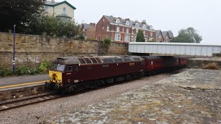 57314 Conwy Castle and Black five 44871 on back of the train filmed on the 21st of September 2024 [upl. by Shelburne460]