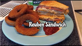 Reuben Sandwich Recipe  How to make Reuben Sandwich [upl. by Aikaj691]