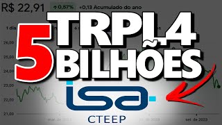 TRPL4 CAPEX DE 5 BI ASSUSTA FARIA LIMA E NOVO CICLO DE DIVIDENDOS DA ISA CTEEP [upl. by Esiuqram425]