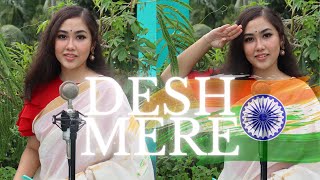 DESH MERE  FEMALE VERSION   BHUJ  THE PRIDE OF INDIA  ARIJIT SINGH  AJAY D COVER  NEHA BARUA [upl. by Ddot849]