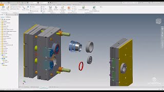 Corso Inventor Professional  Come vincolare gli elementi in un assieme  Esempio pratico Pt 2 [upl. by Eikceb701]