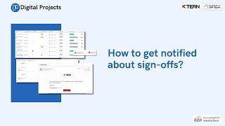 How to get notified about signoffs  Digital Projects [upl. by Nodnarb]