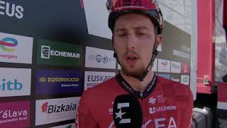 Kévin Vauquelin  Interview au départ  Etape 4  Itzulia Basque Country 2024 [upl. by Ellehsyt]