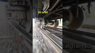 Smoothly high speedy line change of wheels railway shorts [upl. by Ihsar]