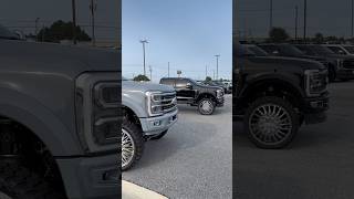 Glacier Gray amp Black 2024 Ford F450 LIMITED on 28s amp 38s [upl. by Ribaj279]