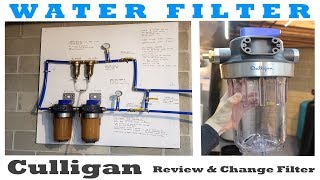 Culligan Water Filter  Review and Change Filter Cartridge [upl. by Lizette97]