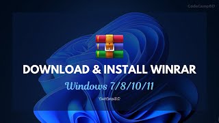 How to Install WinRAR  StepbyStep Guide [upl. by Standley]