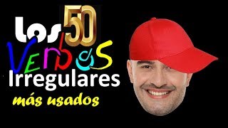 Los 50 verbos irregulares más usados del INGLÉS [upl. by Lacee285]