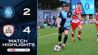 HIGHLIGHTS  Wycombe 24 Barnsley [upl. by Uhej]